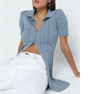 NEW Lioness Silverlake Cardigan in Dusty Light Blue - WITH TAG